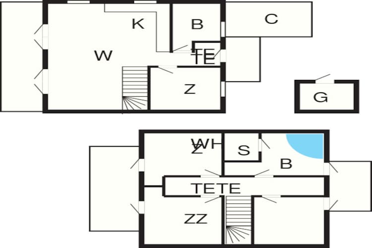 8 persoons vakantie huis in Gjern-By Traum - Plattegrond