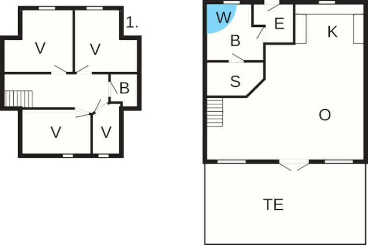 Rietgedekte huis met spa -- By Traum Ferienwohnungen-Plattegrond