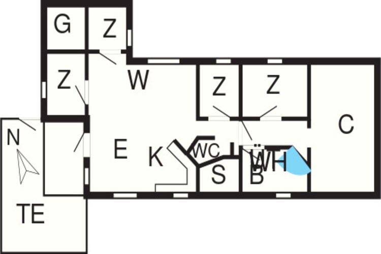 Luxe retraite met spa -- By Traum Ferienwohnungen-Plattegrond