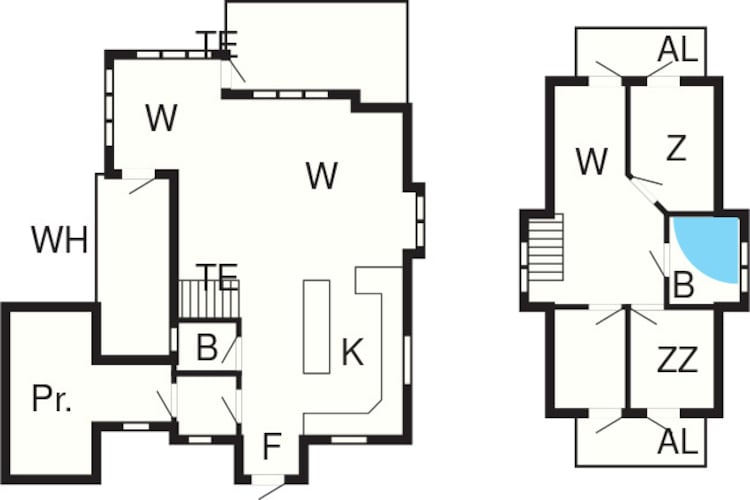 Maison de vacances pour 8 a GLOMMEN-By Traum - Plan