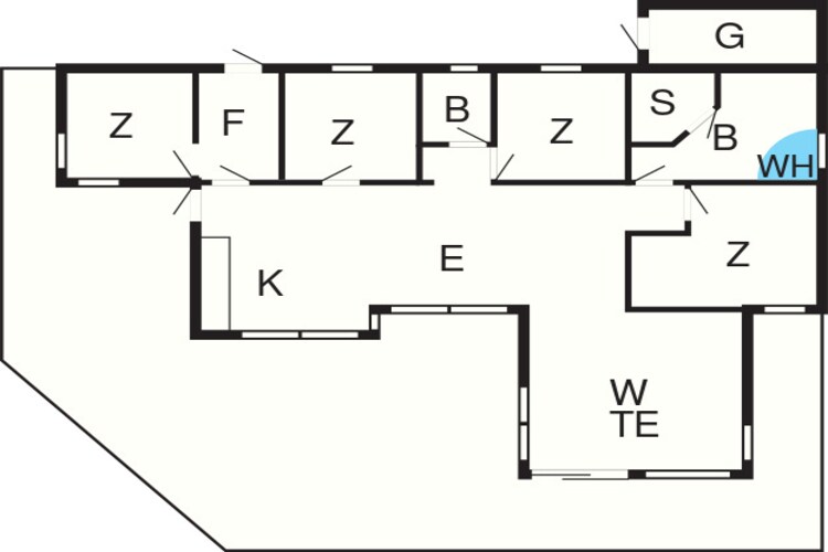 Toevluchtsoord aan zee met spa - Plattegrond