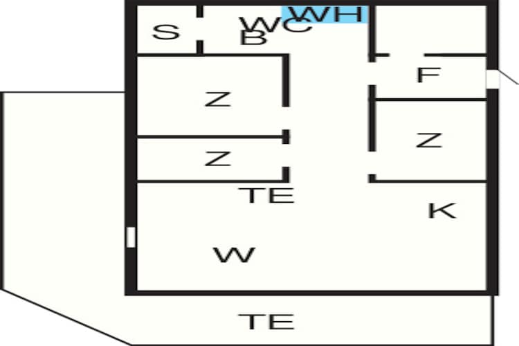 8 person holiday home in Fjerritslev-By Traum - Floor plan