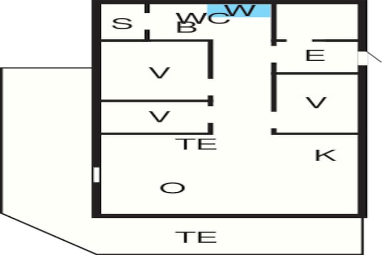 8 person holiday home in Fjerritslev-By Traum - Floor plan