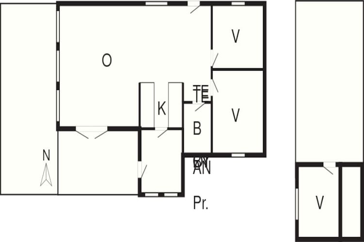 6 persoons vakantie huis in Ålbæk-By Traum-Plattegrond