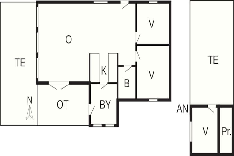 6 persoons vakantie huis in Ålbæk-By Traum-Plattegrond