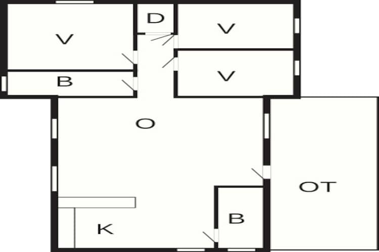 6 persoons vakantie huis in Thisted-By Traum-Plattegrond