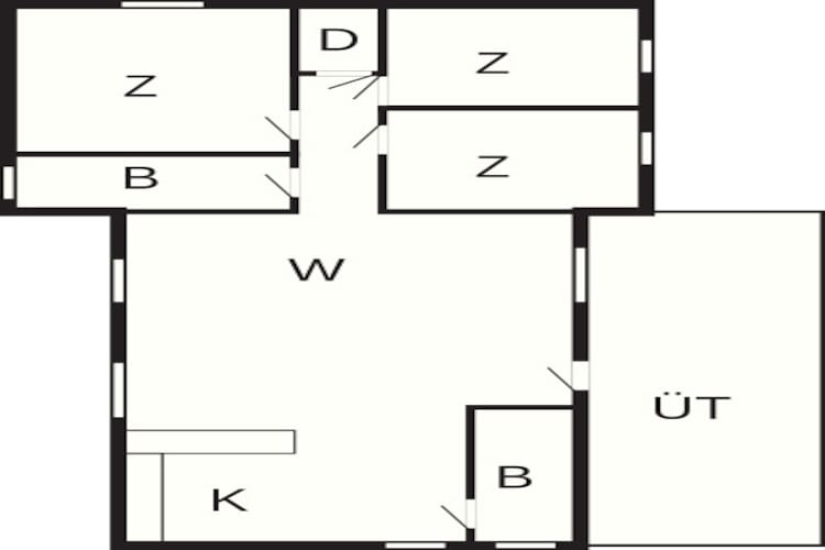 6 persoons vakantie huis in Thisted-By Traum - Plattegrond