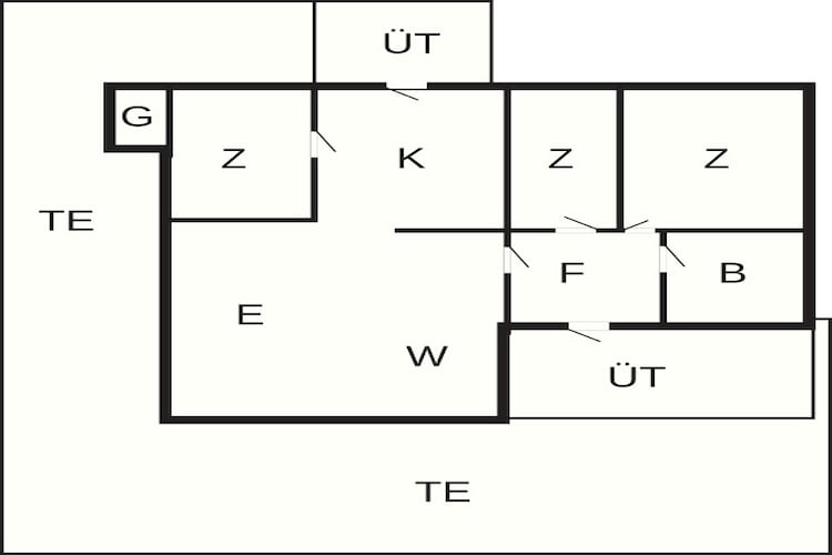 6 persoons vakantie huis in Kolind-By Traum - Plattegrond