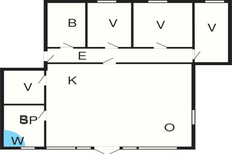 Luxe spa-resort aan het strand - Plattegrond