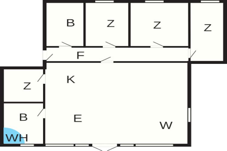 Luxe spa-resort aan het strand - Plattegrond