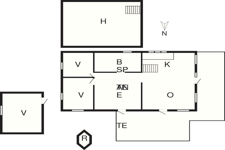 Strandparadijs -- By Traum Ferienwohnungen-Plattegrond