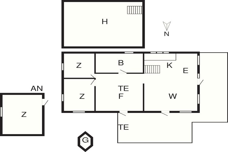 Strandparadijs -- By Traum Ferienwohnungen - Plattegrond