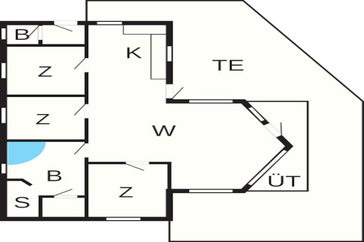 8 persoons vakantie huis in Sjølund-By Traum-Plattegrond