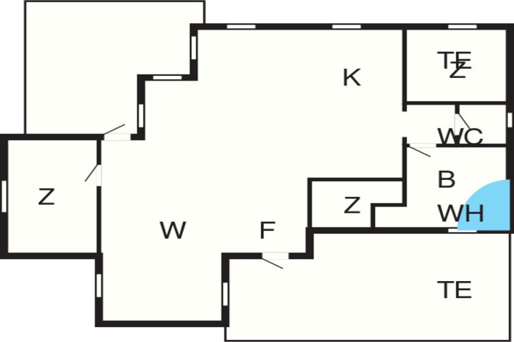 6 persoons vakantie huis in Hadsund-By Traum-Plattegrond