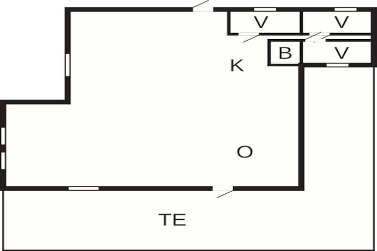 6 persoons vakantie huis in Glesborg-By Traum-Plattegrond