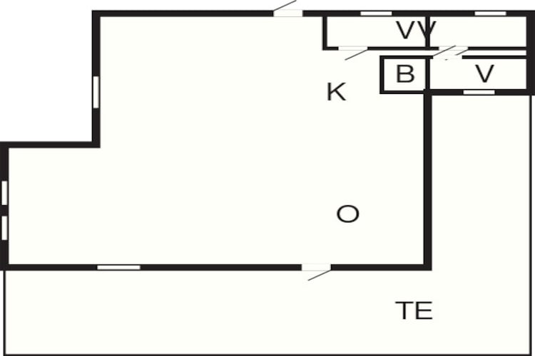 6 persoons vakantie huis in Glesborg-By Traum - Plattegrond
