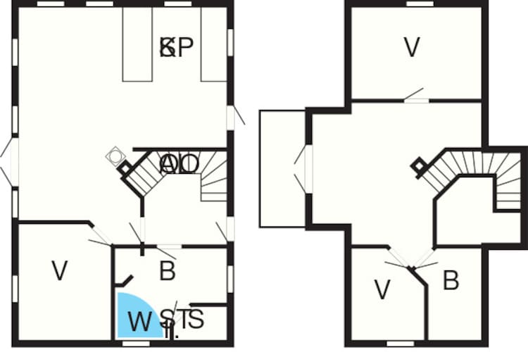 6 persoons vakantie huis in Løkken-By Traum-Plattegrond