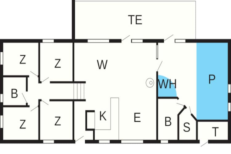 10 persoons vakantie huis in Ebeltoft-By Traum-Plattegrond
