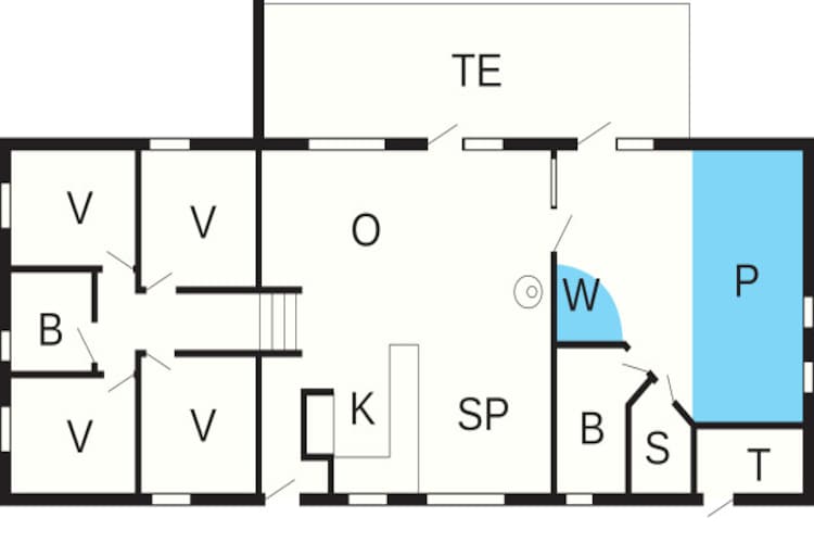 10 persoons vakantie huis in Ebeltoft-By Traum-Plattegrond