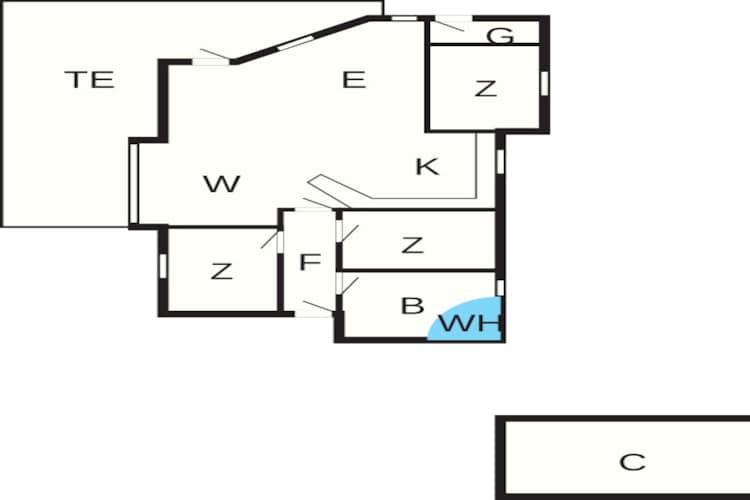 6 persoons vakantie huis in Hirtshals-By Traum-Plattegrond