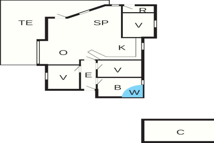 6 persoons vakantie huis in Hirtshals-By Traum-Plattegrond