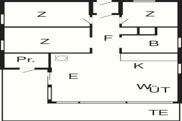 5 persoons vakantie huis in Oksbøl-By Traum-Plattegrond