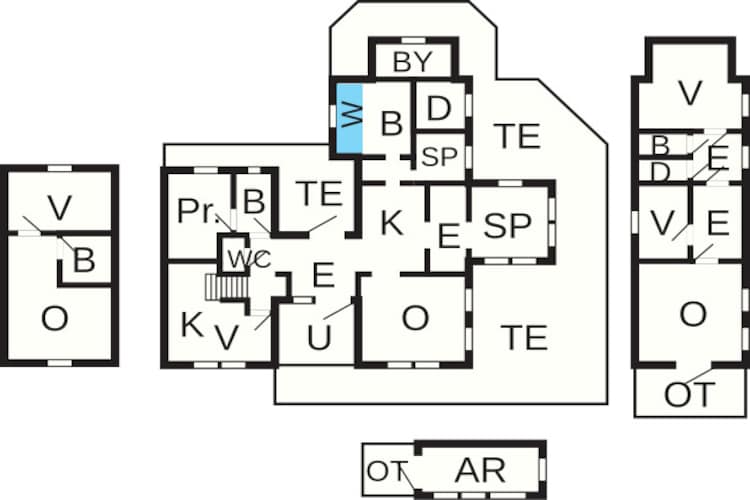 59937 HAUGEN-Plattegrond