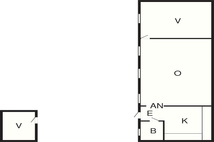 6 person holiday home in VAREKIL-Floor plan