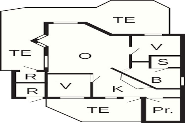 5 person holiday home in Rude-By Traum-Floor plan