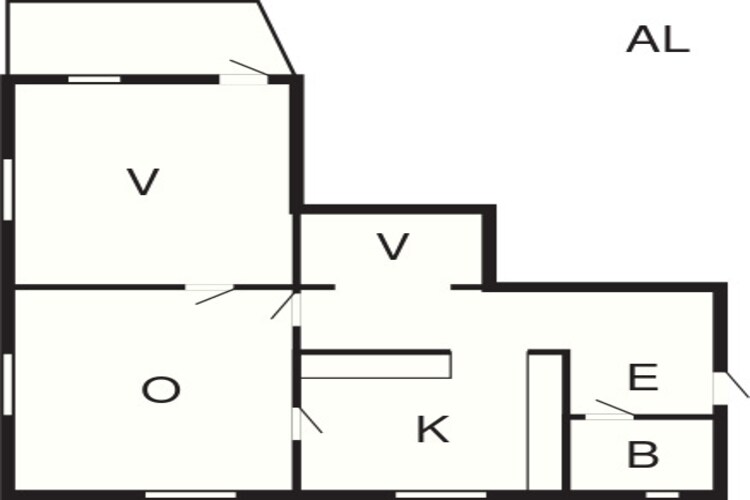 5 persoons vakantie huis in ELLÖS-Plattegrond