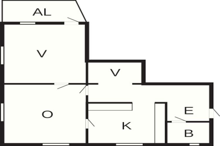5 persoons vakantie huis in ELLÖS-Plattegrond
