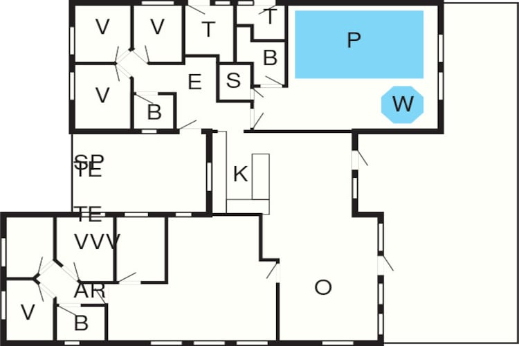 18 person holiday home in Vejby-Floor plan