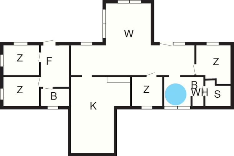 Idyllisch toevluchtsoord bij Limfjord -- By Traum Ferienwohnungen-Plattegrond