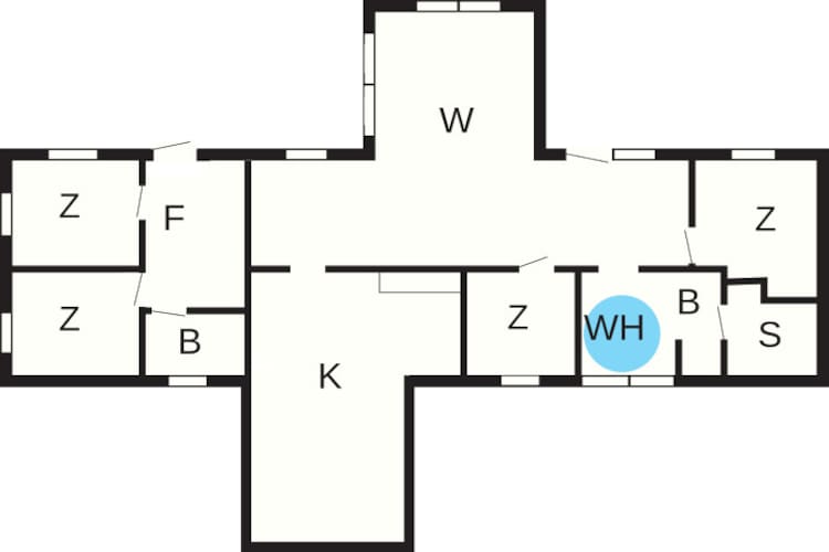 Idyllisch toevluchtsoord bij Limfjord -- By Traum Ferienwohnungen-Plattegrond