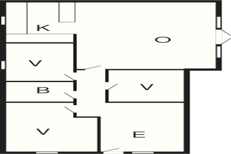 6 persoons vakantie huis in Roslev-By Traum-Plattegrond
