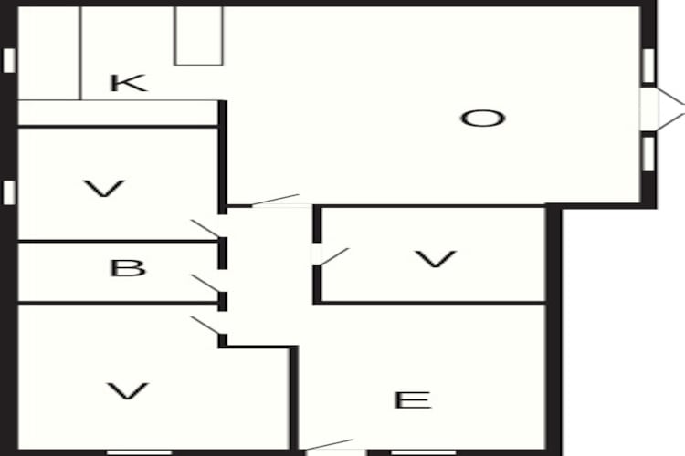 6 persoons vakantie huis in Roslev-By Traum-Plattegrond