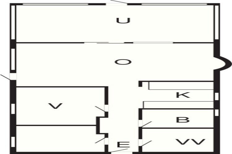 Ruim toevluchtsoord bij duinen -- By Traum Ferienwohnungen-Plattegrond
