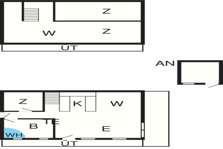 7 persoons vakantie huis in Knebel-By Traum-Plattegrond