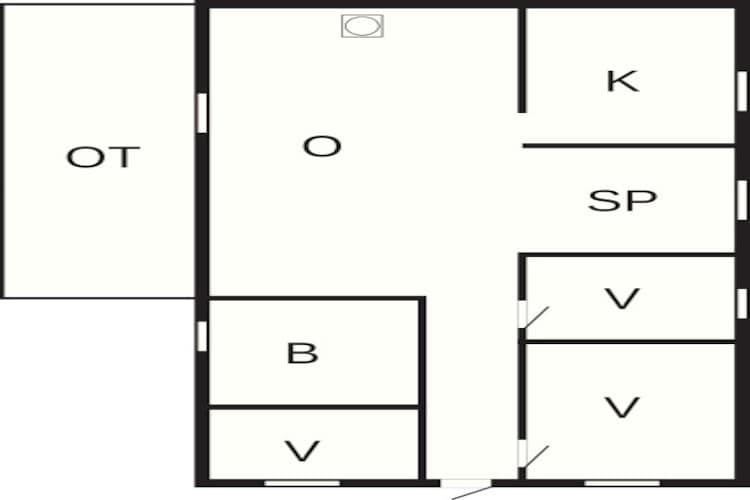 5 persoons vakantie huis in Dannemare-By Traum-Plattegrond