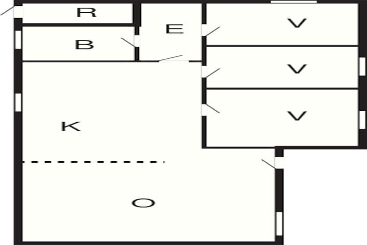 6 persoons vakantie huis in Toftlund-By Traum-Plattegrond