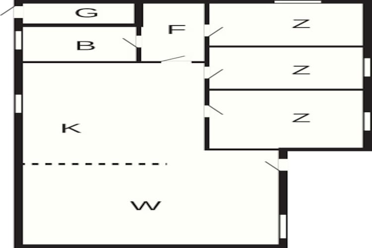 6 persoons vakantie huis in Toftlund-By Traum-Plattegrond