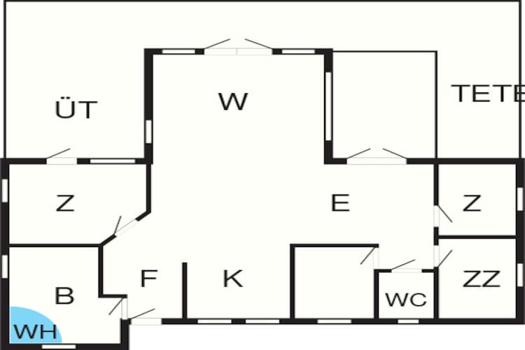 10 persoons vakantie huis in Hadsund-By Traum-Plattegrond