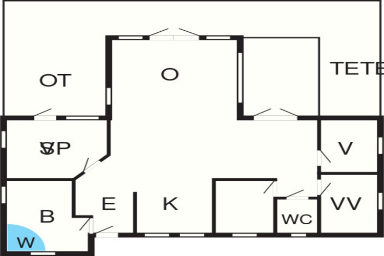 10 persoons vakantie huis in Hadsund-By Traum-Plattegrond