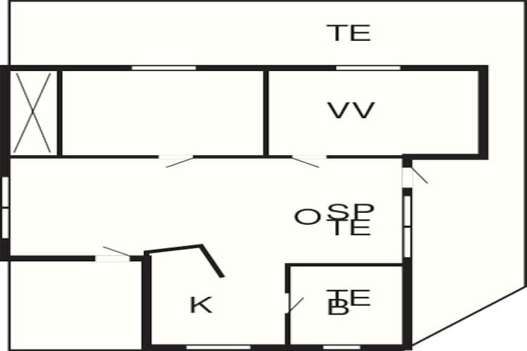 5 persoons vakantie huis in Thisted-By Traum-Plattegrond