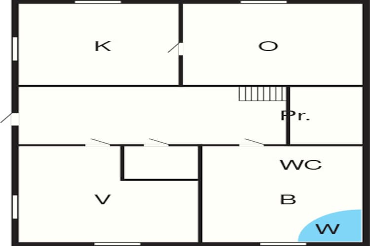 Maison de vacances pour 4 a HÄLLEVIKSSTRAND-Plan d'étage