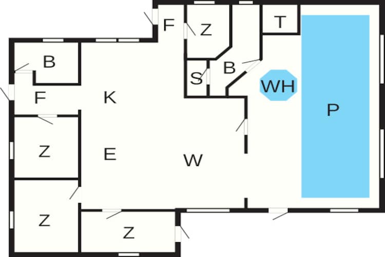 10 persoons vakantie huis in Hadsund-By Traum-Plattegrond