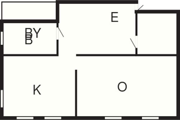 Maison de vacances pour 3 a LYSEKIL-Plan d'étage