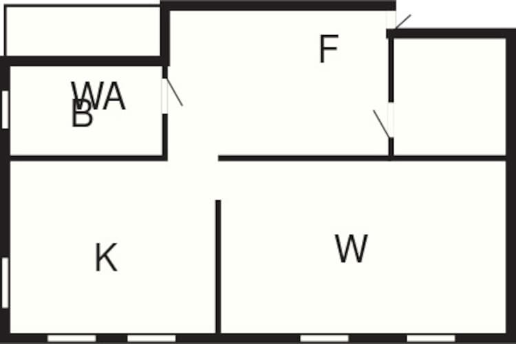 Maison de vacances pour 3 a LYSEKIL-Plan d'étage