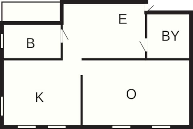 3 persoons vakantie huis in LYSEKIL-Plattegrond