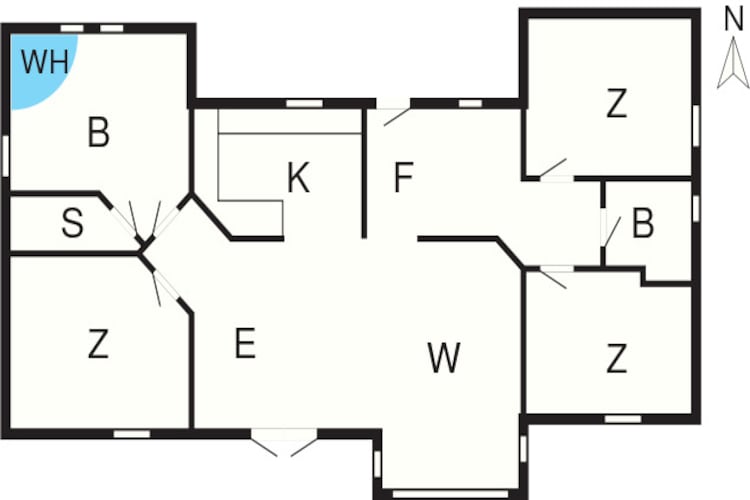 6 persoons vakantie huis in Hirtshals-By Traum-Plattegrond